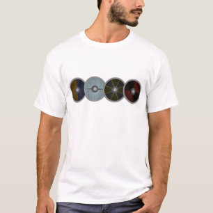 バイキングの盾の壁 Tシャツ