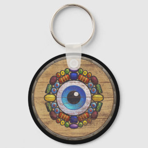 バイキングの盾Keychain - Völva キーホルダー