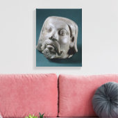 バイキングの砂岩の頭の外国人,サーナース, 3rd キャンバスプリント (インサイチュ (リビング))