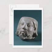 バイキングの砂岩の頭の外国人，サーナース， 3rd ポストカード (正面/裏面)