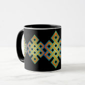 バイキングの結び目のマグ マグカップ (正面左)