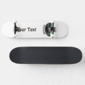 バイキングの船およびNorthern Lights スケートボード (横)