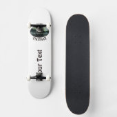 バイキングの船およびNorthern Lights スケートボード (正面)