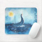 バイキングの船のマウスパッド マウスパッド (マウス)