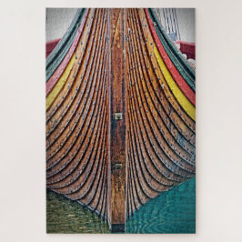 バイキングの船の外皮- 20x30 - 1014 PCのジグソーパズル ジグソーパズル