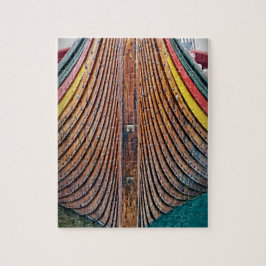 バイキングの船の外皮- 8x10 - 110 PC。 ジグソーパズル