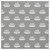 バイキングの船またはロングボートw/customの背景色 ファブリック (見本)