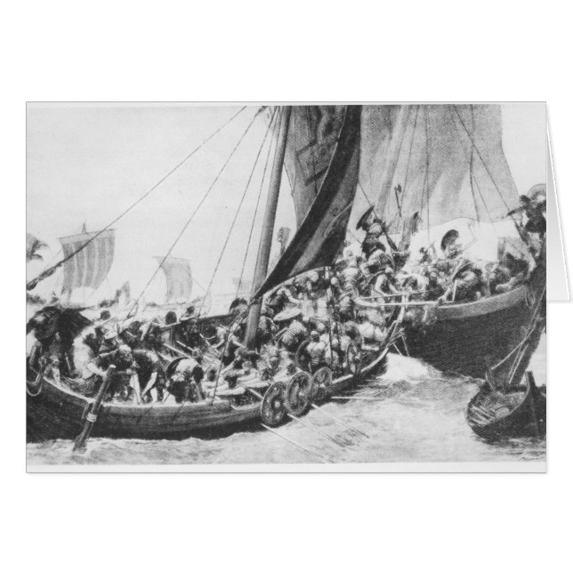 バイキングの船 (正面横)