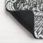 バイキングの船 マウスパッド (コーナー)