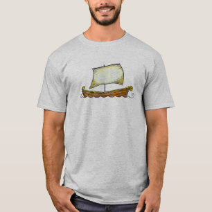 バイキングの船 Tシャツ