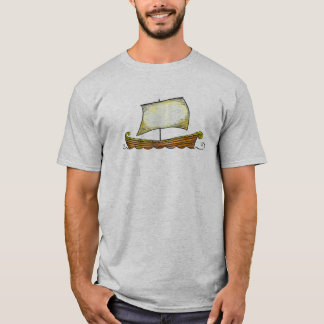 バイキングの船 Tシャツ