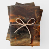 バイキングの葬儀(フランク・ディクシー) ラッピングペーパーシート (インサイチュ)