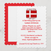 バイキングの血が流れる静脈　時にはビール 招待状 (正面/裏面)