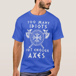 バイキングの設計が多すぎるためAes 6094 Tシャツ