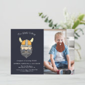 バイキングの誕生日パーティー | 写真の楽しいヒゲ (スタンド正面)