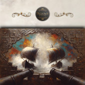 バイキングの長船 戦い デコパージュ 薄葉紙