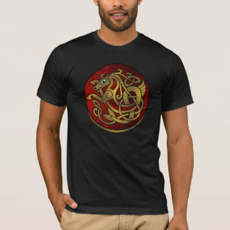 バイキングの馬のワイシャツ Tシャツ