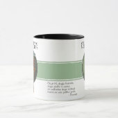 バイキングの"単語の名声"のHavamalのマグ マグカップ (中央)