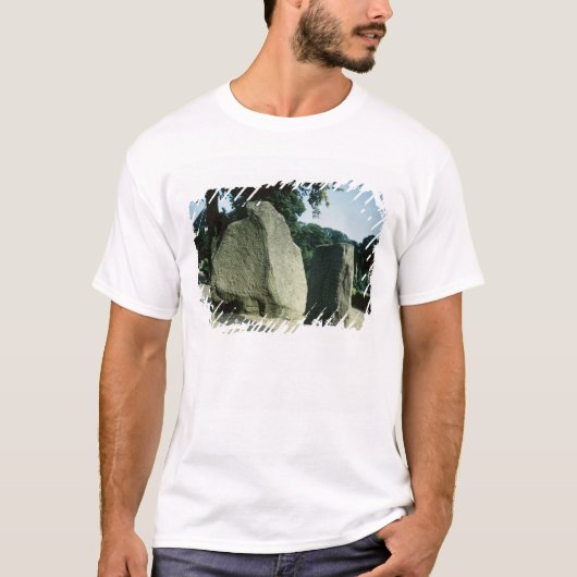バイキングのruneの石 tシャツ (正面)