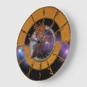 バイキングのRunes ラージ壁時計 (傾斜)