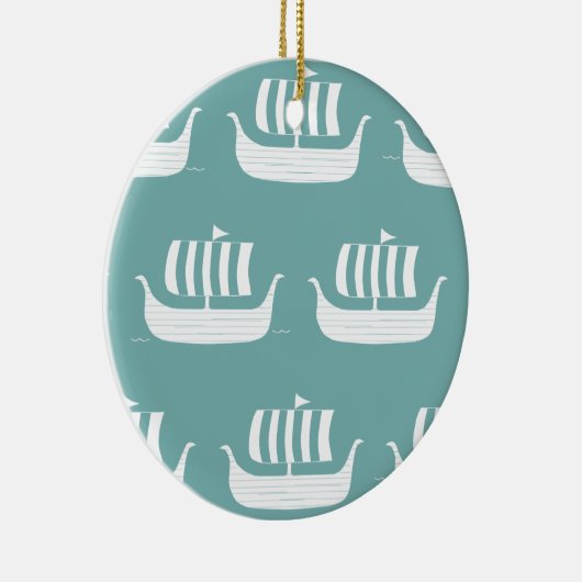 バイキングはカスタムなオーナメントを出荷します セラミックオーナメント (右)