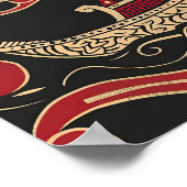 バイキングをテーマにした長期滞在 ポスター (角)