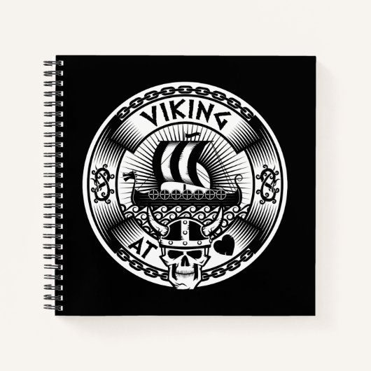 バイキングアットハート ノートブック (正面)
