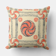 バイキングアミュレ太陽のット標識装飾用クッション