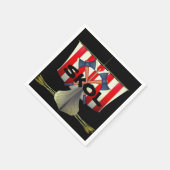 バイキングインスパイア紙パーティーナプキン スタンダードカクテルナプキン (角)