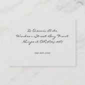 バイキングイン・ロングボート 名刺 (裏面)