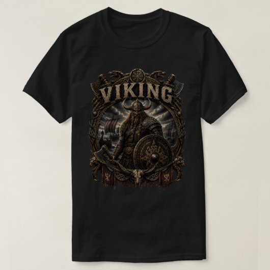 バイキングエリートウォリアーTシャツ Tシャツ (デザイン正面)