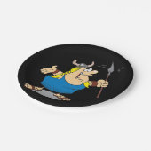 バイキングオペラ歌手の紙皿 ペーパープレート (アングル)