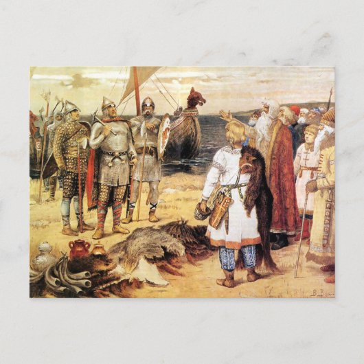 バイキングオンショア ポストカード (正面)