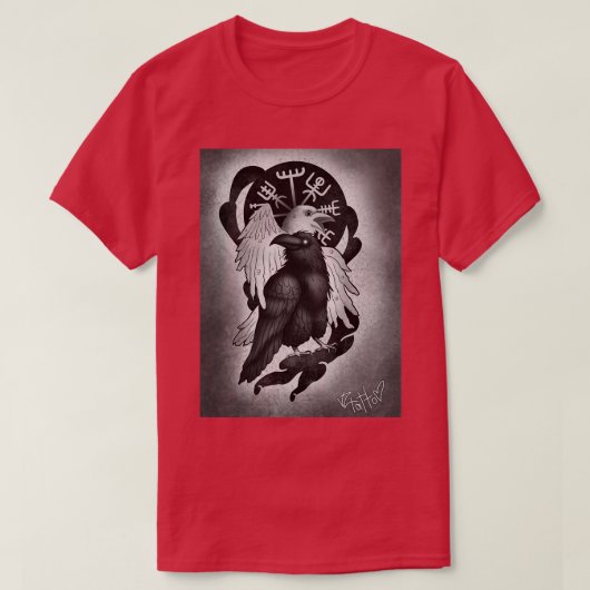 バイキングカラス3 Tシャツ (デザイン正面)