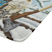 バイキングキャットブルードラゴン カッティングボード (角)