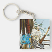 バイキングキャットブルードラゴン キーホルダー (正面)