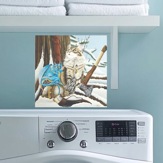 バイキングキャットブルードラゴン シール