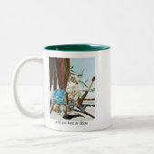 バイキングキャットブルードラゴン ツートーンマグカップ (左)