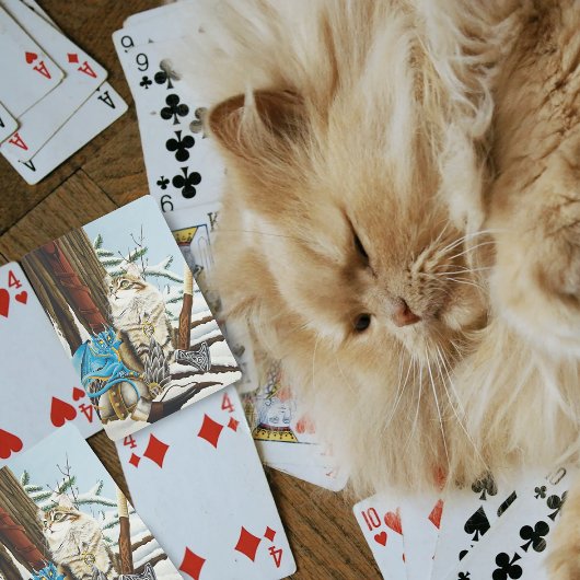 バイキングキャットブルードラゴン トランプ