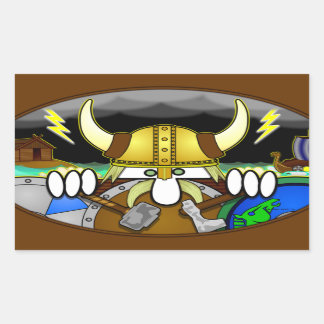 バイキングキルロイシール 長方形シール