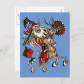 バイキングサンタ シーズンポストカード (正面/裏面)