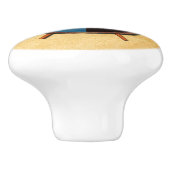 バイキングシールドと軸 セラミックノブ (側面)