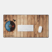 バイキングシールドと軸 デスクマット (キーボード&マウス)