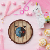 バイキングシールドと軸 ペーパープレート (パーティー)