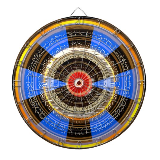 バイキングシールド18インチダーツボード贈答品 ダーツボード (正面)