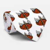 バイキングシールド&バトルアックス ネクタイ (ロール)