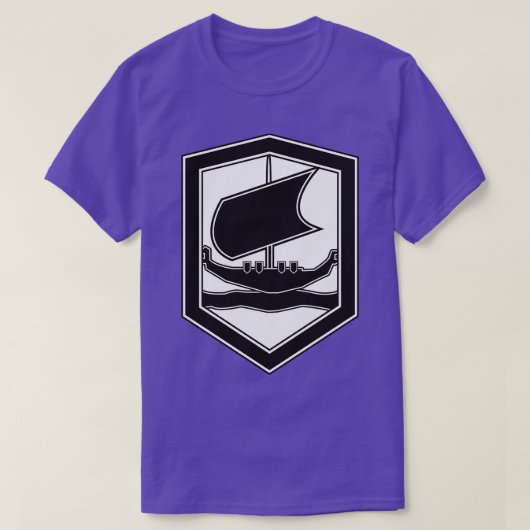 バイキングシールド Tシャツ (デザイン正面)