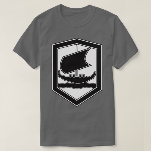 バイキングシールド Tシャツ (デザイン正面)