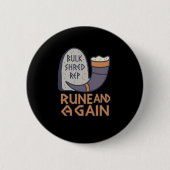 バイキングジムルーン及び筋用ゲインフィットネスことわざ 缶バッジ (正面)