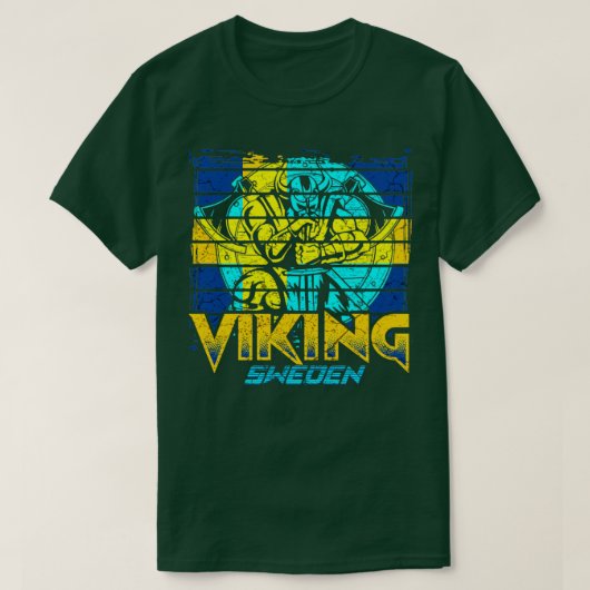 バイキングスウェーデン1 Tシャツ (デザイン正面)